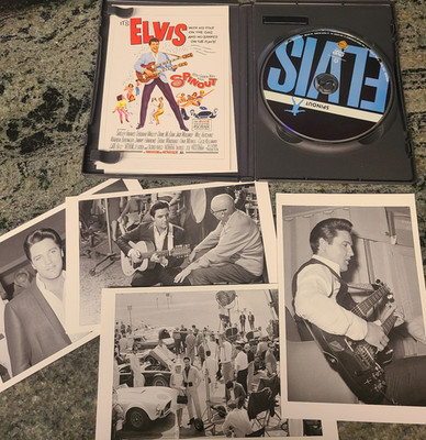 Elvis The King DVD lot Spinout Widescreen dvds w/Rare Picture cards + G.I. Blues