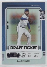 2021 Panini Contenders Draft Ticket Purple 30/99 Danny Duffy #97 17f8