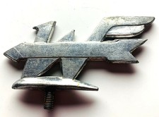 Schutzblechreiter W mit Pfeil Fahrrad Schutzblech Emblem Symbol Marke Sammler