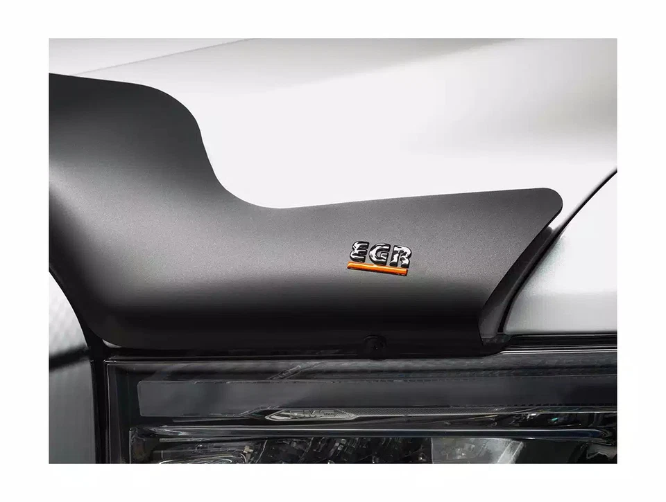 EGR Superguard Bug Shield Fits 2014-2021 Toyota Tundra Matte Black - Image 4 of 4