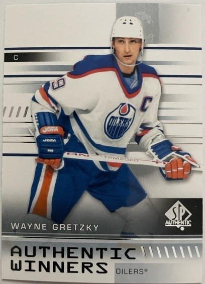 2019 Sp Authentic - Authentic Winners Autographs Wayne Gretzky #AW-WG ...