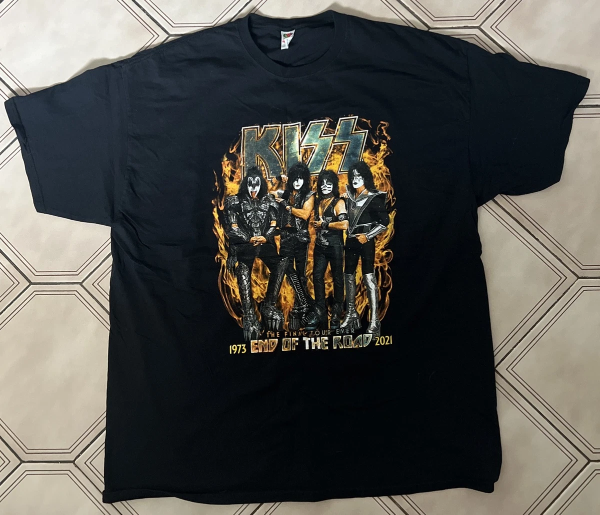 kiss tour t shirt products for sale | eBay
