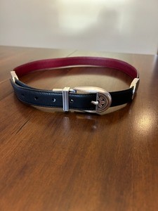 Brighton Leather Reversible Black Red Belt Size M/L Twist 32 #840217