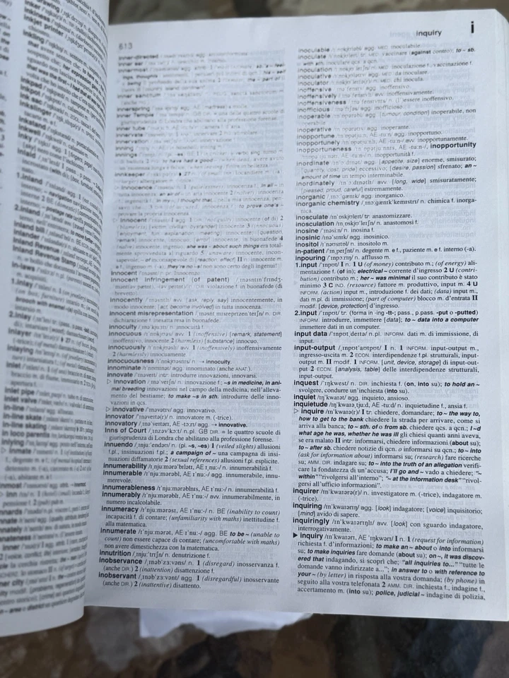 IL Nuovo Oxford Paravia Italian English Reference Dictionary 2nd Edition 2005 - Image 4 of 4