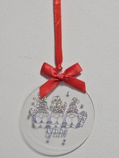 Handmade Gnome Christmas Ornments
