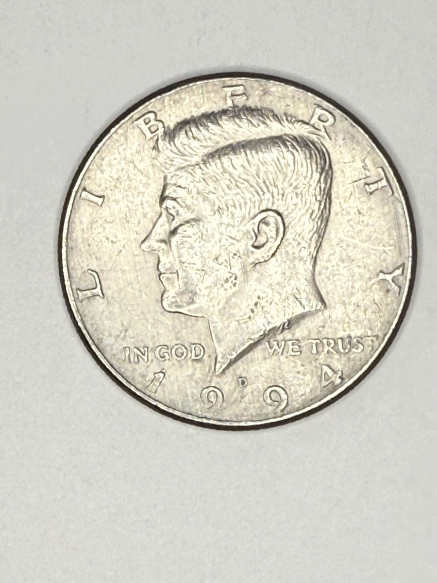 Kennedy Half Dollar / Improperly Annealed Planchet Error - 1994