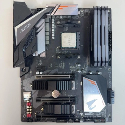 Gigabyte AORUS B450 PRO WIFI RYZEN 9 3900X 3.8GHz 32GB RAM NO SSD