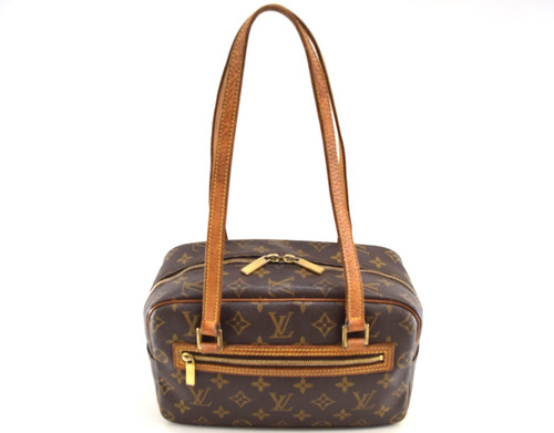 Auth Louis Vuitton Cite MM Shoulder Bag Monogram Canvas M51182 LV 52833