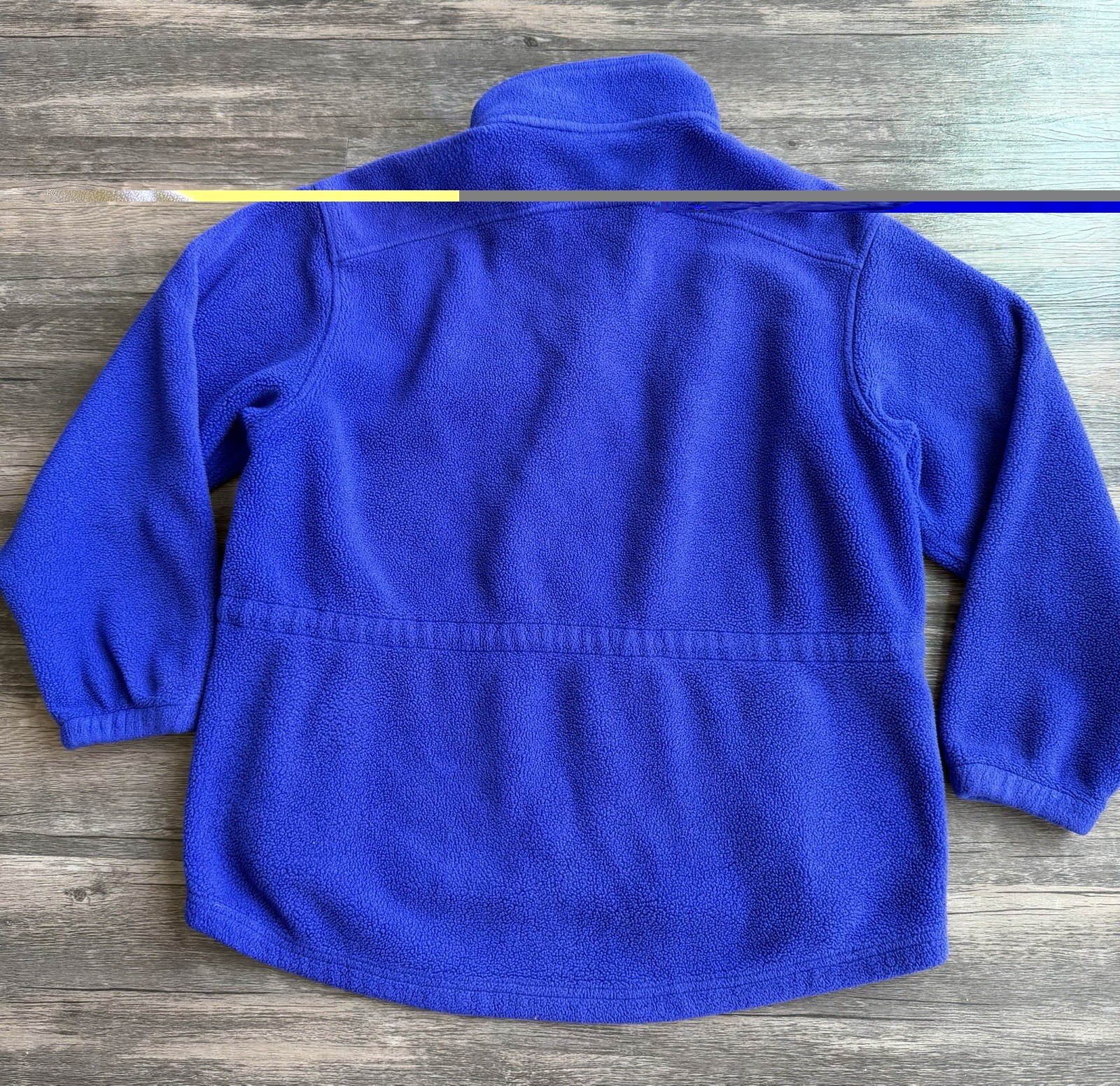 LL Bean Fleece Jacket Women L Blue Full Zip Outdoor 90s Y2K Vintage Zip Pockets thumbnail 4