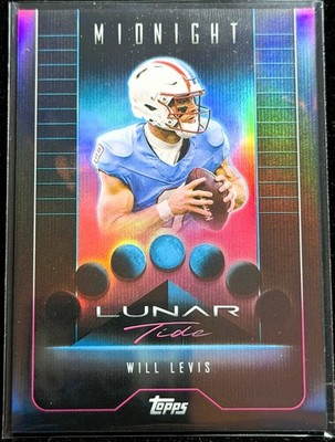 2024 Topps Midnight - Lunar Tide #LT-2 Will Levis