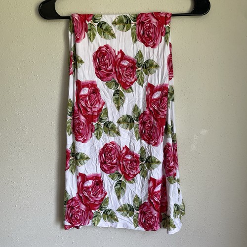 Posh Peanut Bamboo Swaddle Decke Floral Dolce Rose