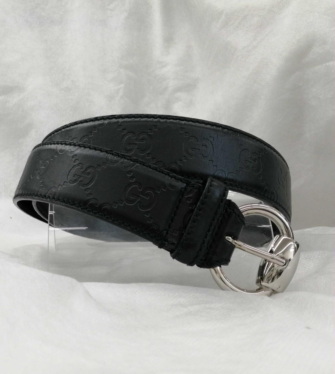 GUCCI 162942 leather belt
