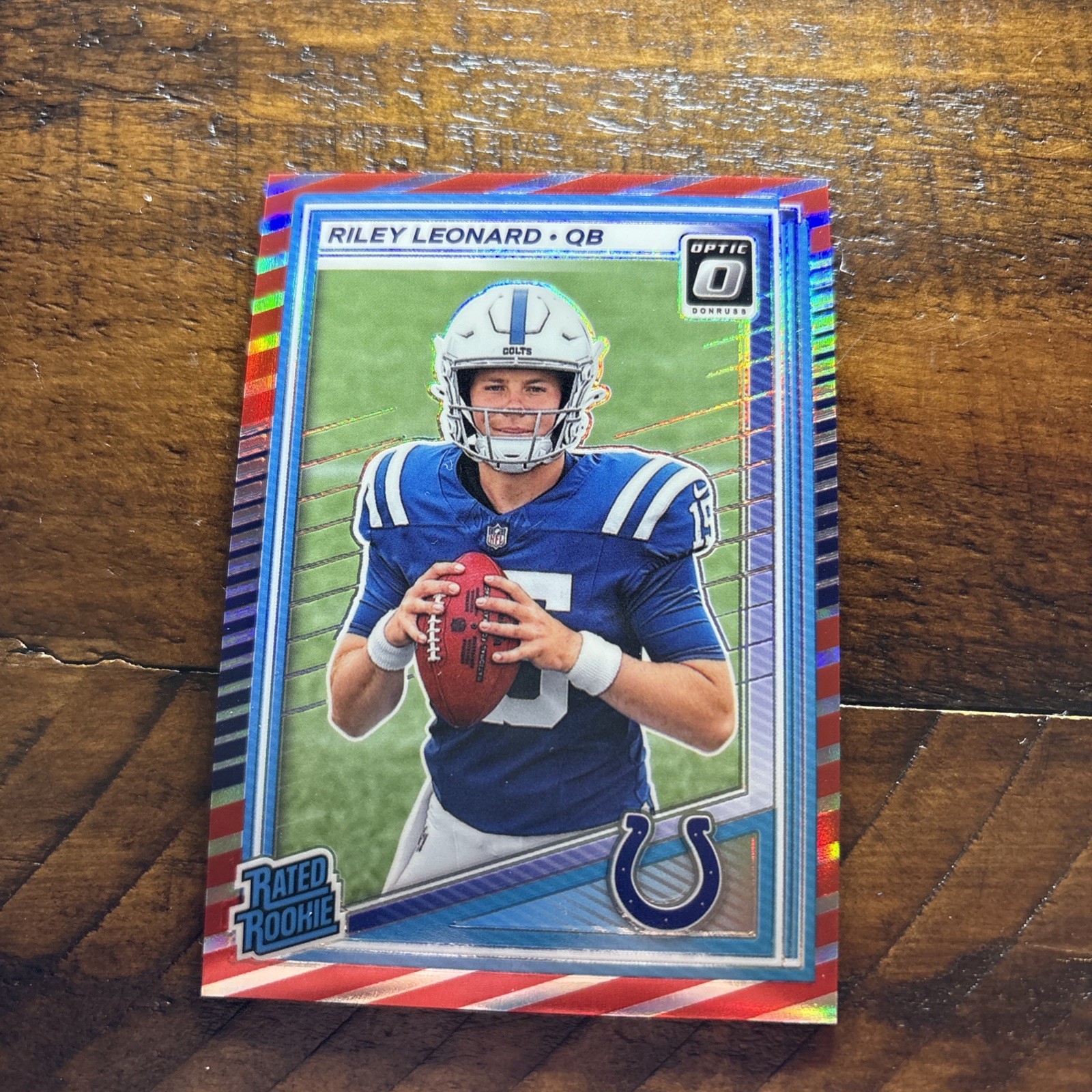 2025 Optic Riley Leonard - Freedom Rated Rookie #255 SSP RARE CASE HIT