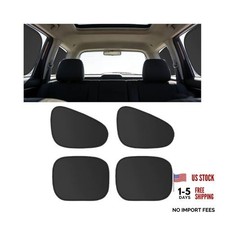 4PCS Car Window Shade, Static Suction Front Rear Side Window Sun Front  Back