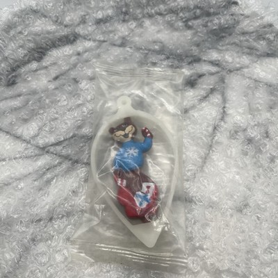 1995 SUGAR BEAR Christmas Ornament Post Golden Crisp Cereal Prize Toy S-30