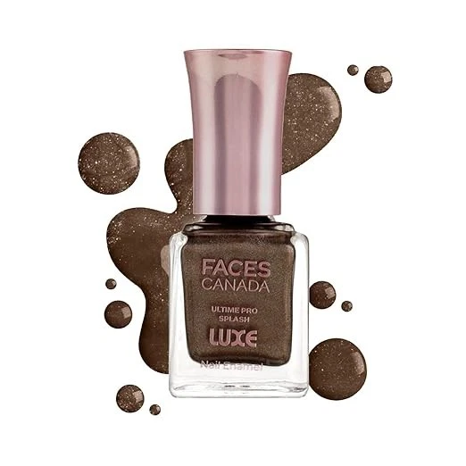 FACESCANADA Ultime Pro Splash Luxe Nail Polish - Fairy Touch (L20), 12ml | Shine