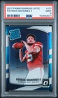 2017 PANINI DONRUSS OPTIC #177 PATRICK MAHOMES II ROOKIE RC PSA 9