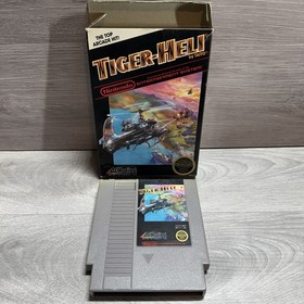 Tiger-Heli NES Nintendo Entertainment System 1987 Juego con Caja TAITO Probado