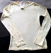 SPLENDID VINTSGE T SHIRT CREAM SO SOFT COTTON/MODAL M NEW