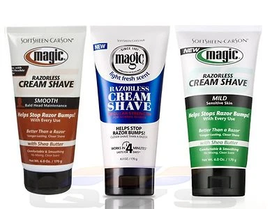 Razorless Hair Removing Cream Shave by Softsheen Carson Magic Hair Removal 170g
