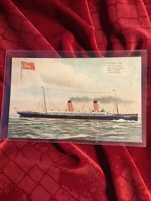 CUNARD Linie ''S.S. Campania'' 1899, ORIGINAL JWB London E Nr. 308