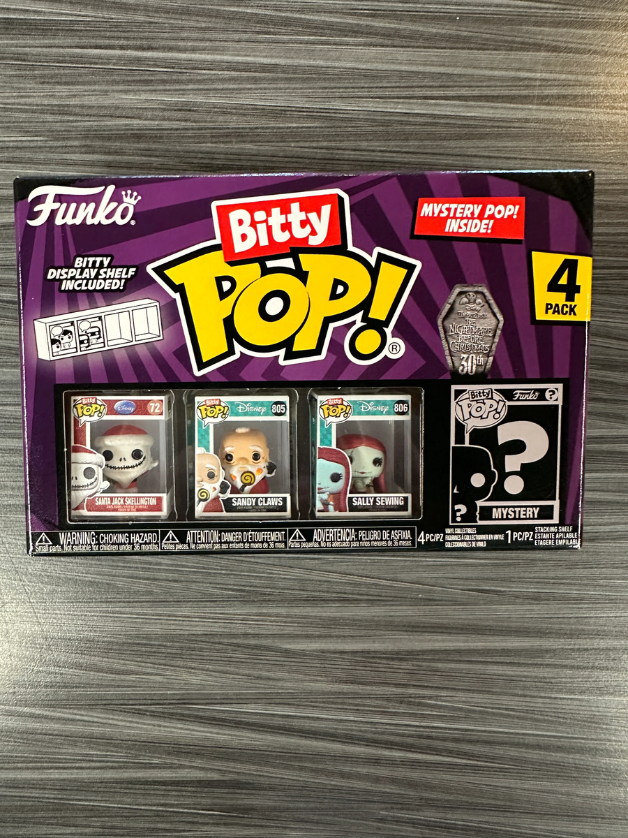 Funko Bitty POP! Disney: Santa Jack Skellington/Sandy Claws