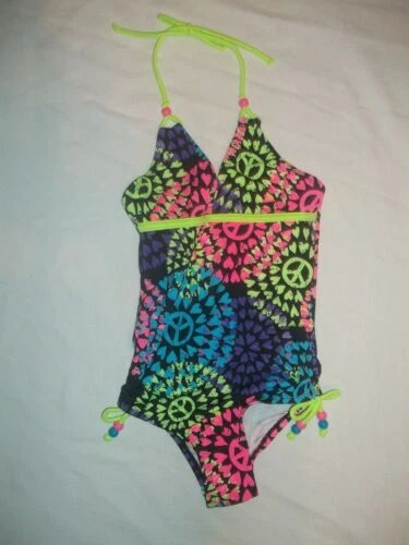 Traje de baño de una pieza de niñas Justice Paz