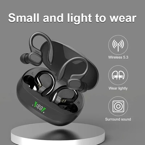 TWSWireless Earphones Ture Earbuds Ear Hook Sports HiFI Stereo Waterproof... - Photo 3 sur 7