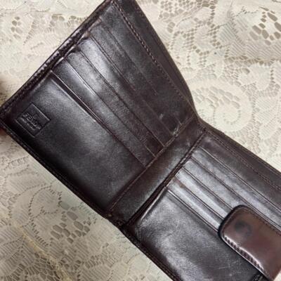 Authentic Fendi Zucca Pattern Trifold Compact Wallet ( 4.5inx4.5in