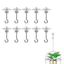 5/10pcs Ceiling Wall Hook With Springs Toggle Hook Bolts Hanger Wall Fixing Hook