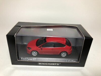 1/43 minichamps Ford Focus ST 2008 Red | eBay