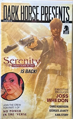 Serenity Firefly Class 03-K64 #1 Alternate Cover No Power in the Verse Comic VG