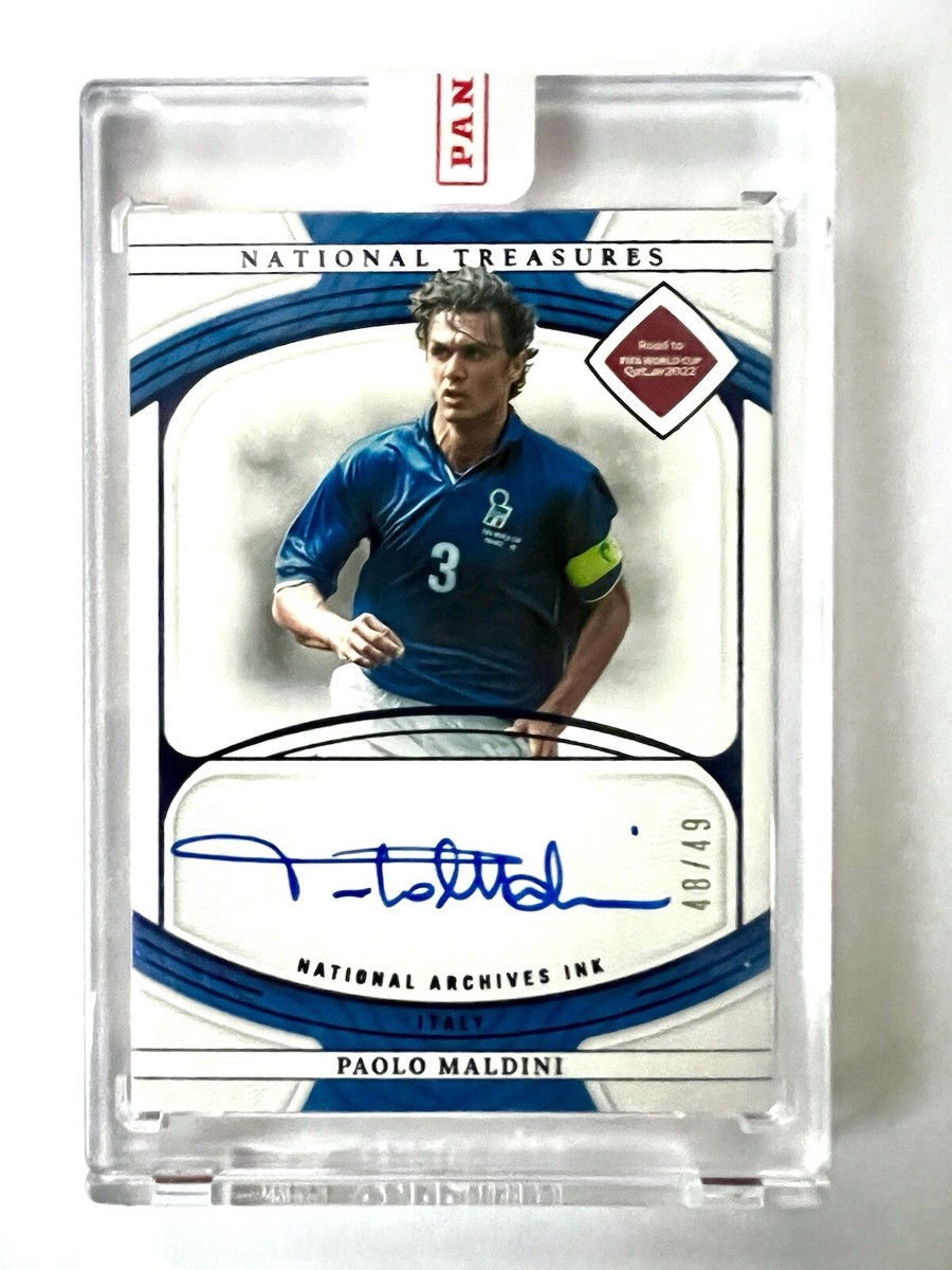 2022 National Treasures National Archives Ink Paolo Maldini /49 