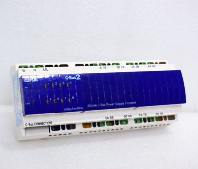 CLIPSAL L5508RVF SERIES 8 CHANNEL VOLTAGE FREE RELAY 220VAC 50-60Hz