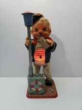 Vintage The Drinking Captain Battery Operated Tin Toy 1950's Vintage The Drinking Captain Battery Operated Tin Toy 1950's