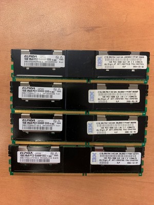 Mémoire RAM Serveur 4Go DDR2 PC2-5300F 667MHz FB-DIMM - ECC Fully Buffered, Compatible HP 398708-061, Garantie à Vie A-Tech