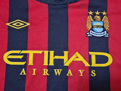 Maillots de foot vintage / rétro - The Football Market - Maillot football vintage Manchester City
