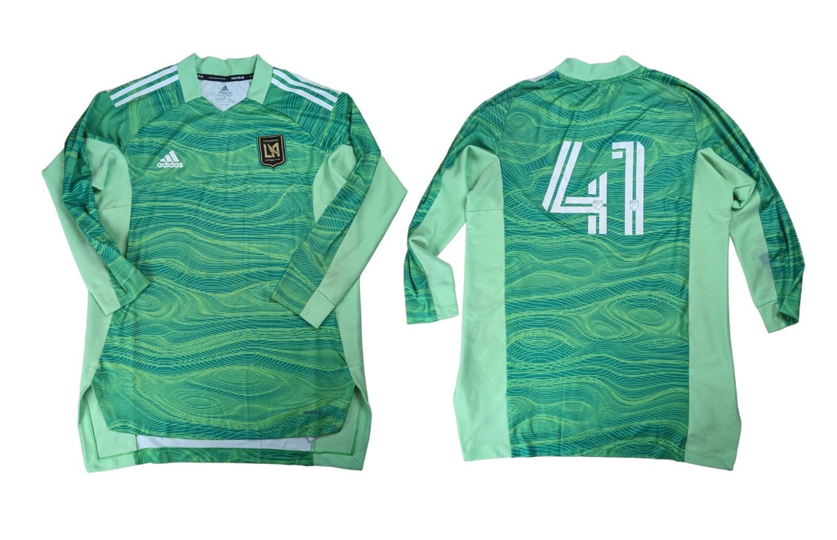 Ethan Scally 2021 LAFC Academy Jersey Goalkeeper GK adidas Men's L