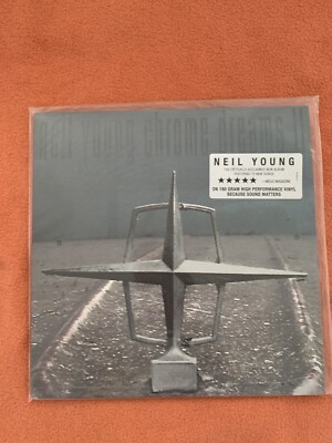 NEIL YOUNG CHROME DREAMS II 180g 2 LP High Performance Audiophile RARE SEALED