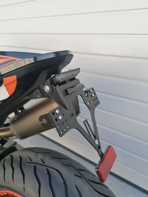 kurzer Kennzeichenhalter EVO Slim Plug&Play KTM 790 / 890 Duke R Bj 2018-2023 