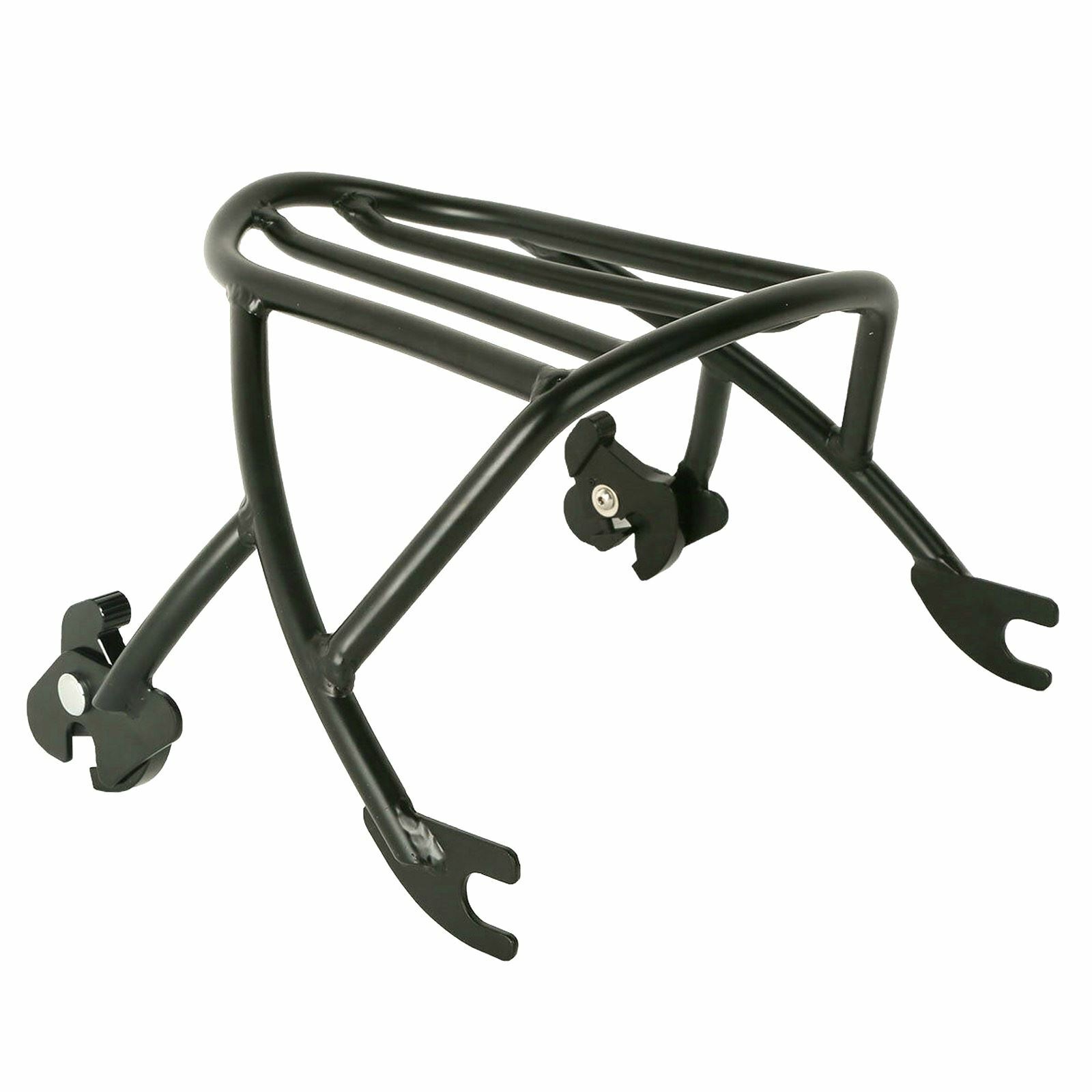 Black Detachable Solo Luggage Rack for Harley-Davidson XL1200L 07-11