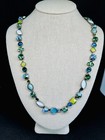 Vintage Sorrelli Necklace - Seaside color, Swarovski crystal, 19" Matinee style