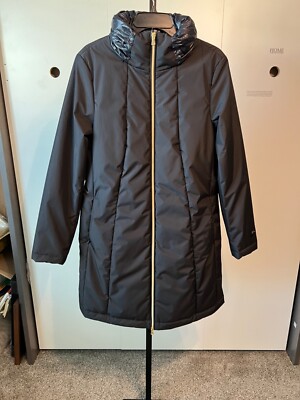 New! Geospirit Down Coat Made in Italy Sz 50 Fits like a size 6-8 NWT