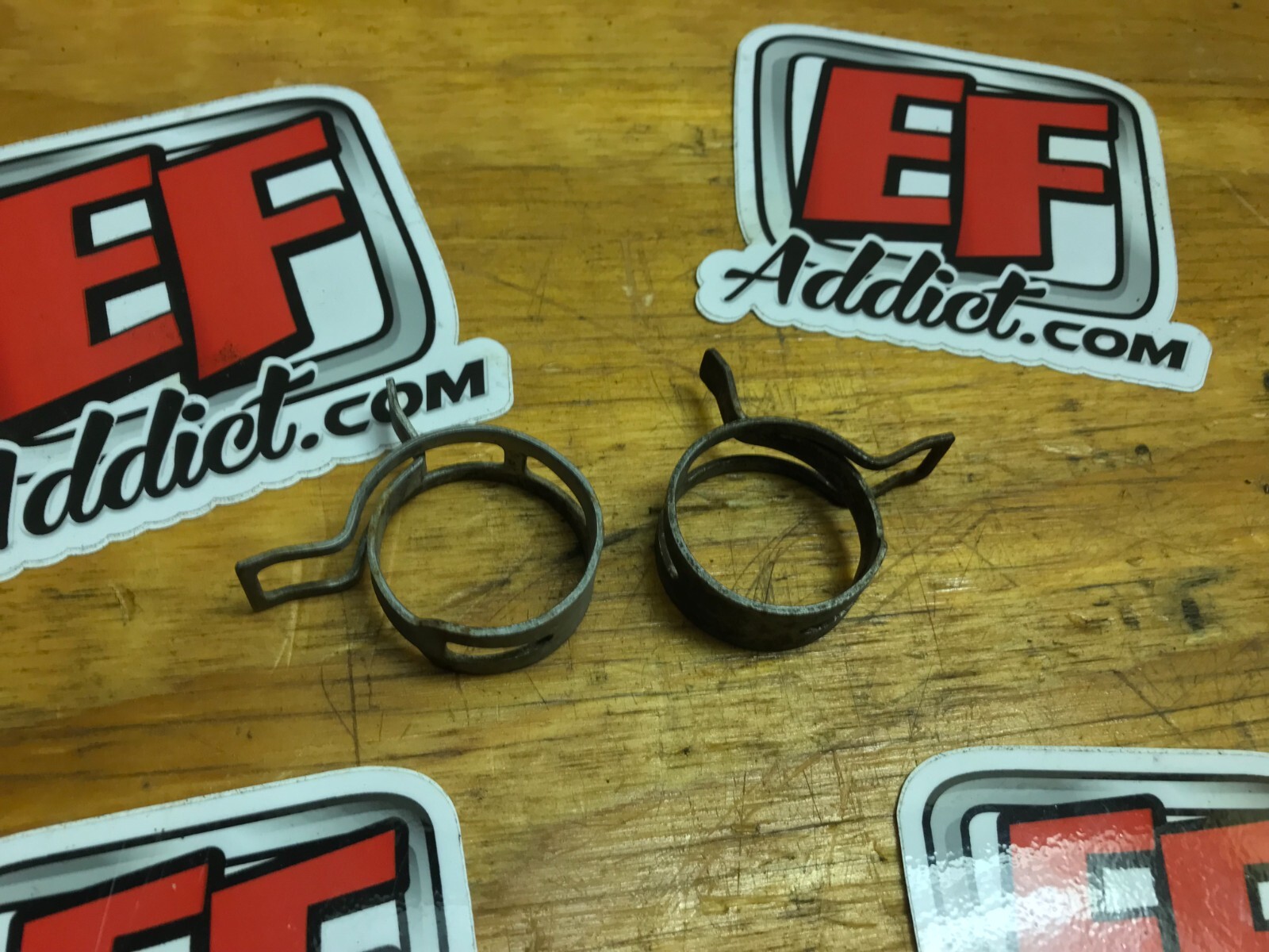 19881991 Honda Civic Crx Genuine OEM Radiator Hose Clamp Kit Set of