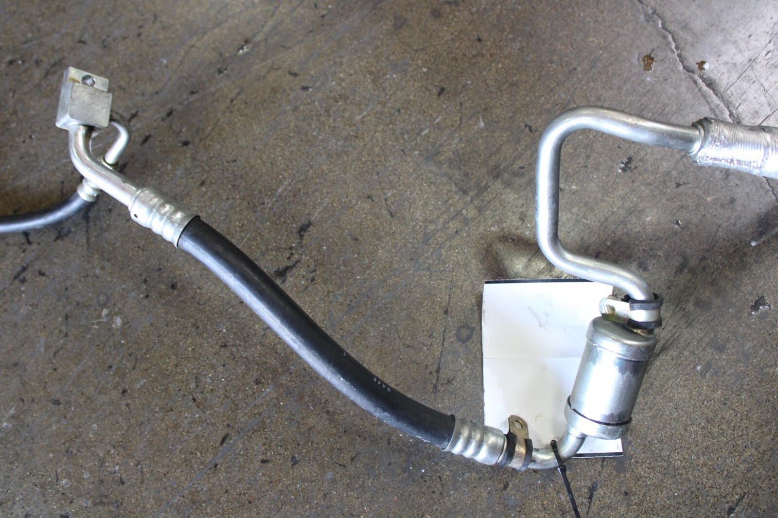 Ferrari 599 GTB, AC Evaporator to Compressor Hose, Used, P/N 67949900