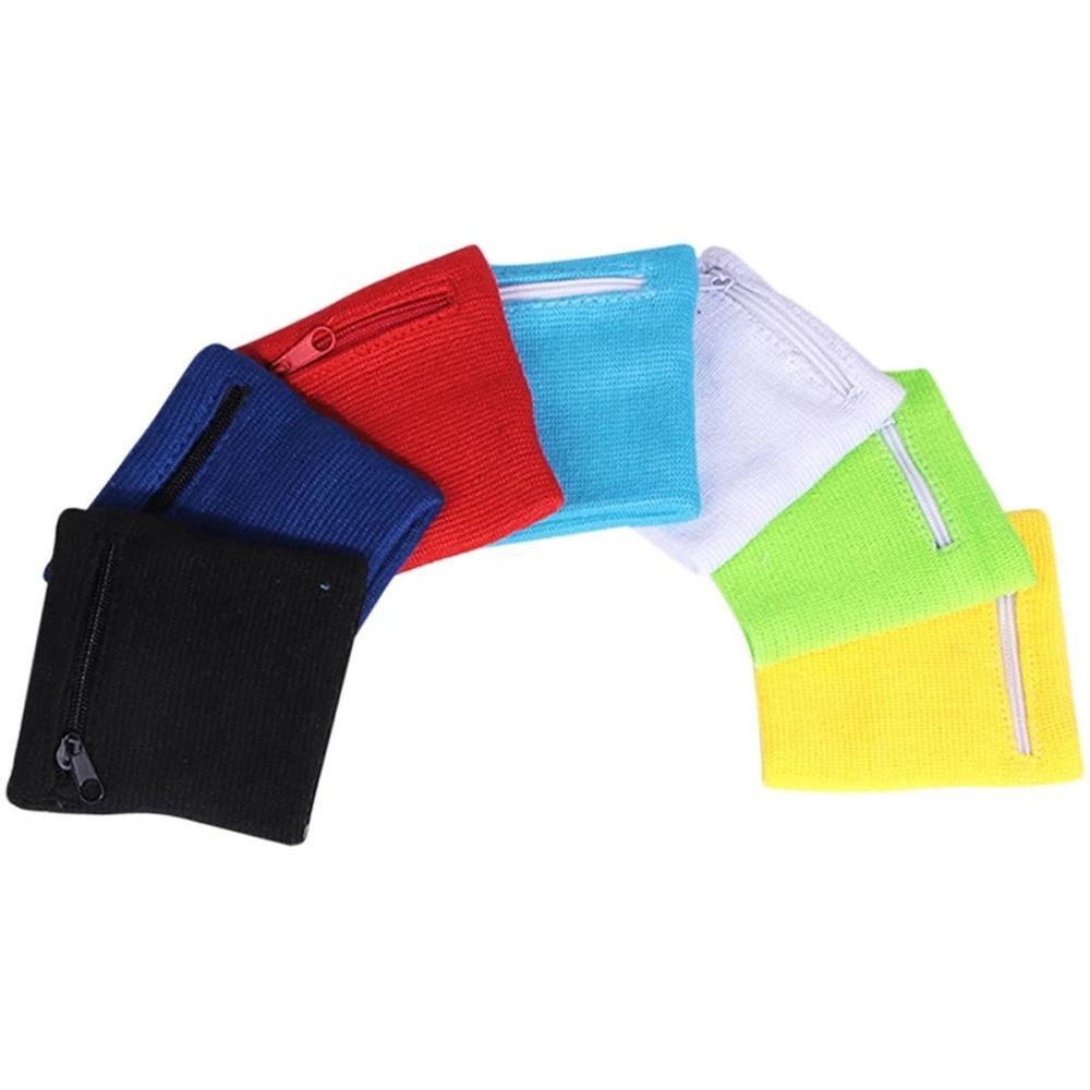 Hand Guards Wrist Purse Bag Arm Band Bag Running Wristband Zipper Wrist