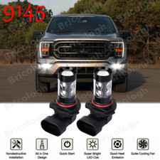 2X COB LED Fog Light Conversion Kit 6000K White Bulbs For Ford F-150 1999-2022