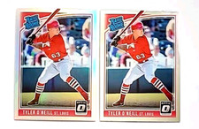2018 Panini Optic (×2) Holo/Base #57 Tyler O'Neill RC'S (ORIOLES) !!