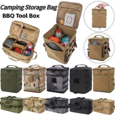 Camping Cookware Bag Tableware Organizers Gas Stove Pots Portable Carrying Bag