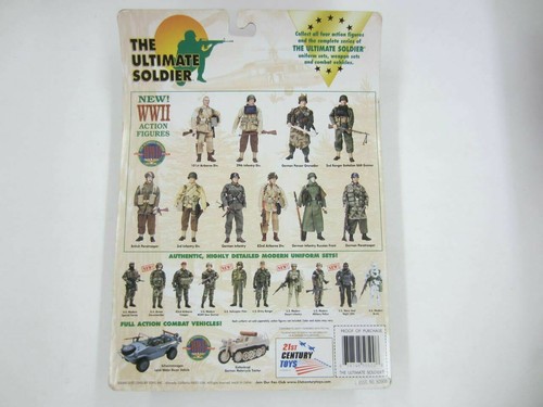#150 ACCESORIOS DE ACCIÓN DEL SIGLO 21 The Ultimate Soldier 12" Figura de acción Nueva - Imagen 2 de 2
